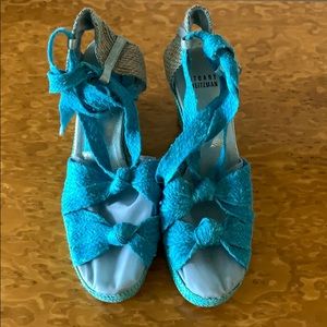 Stuart Weitzman sandals, worn once